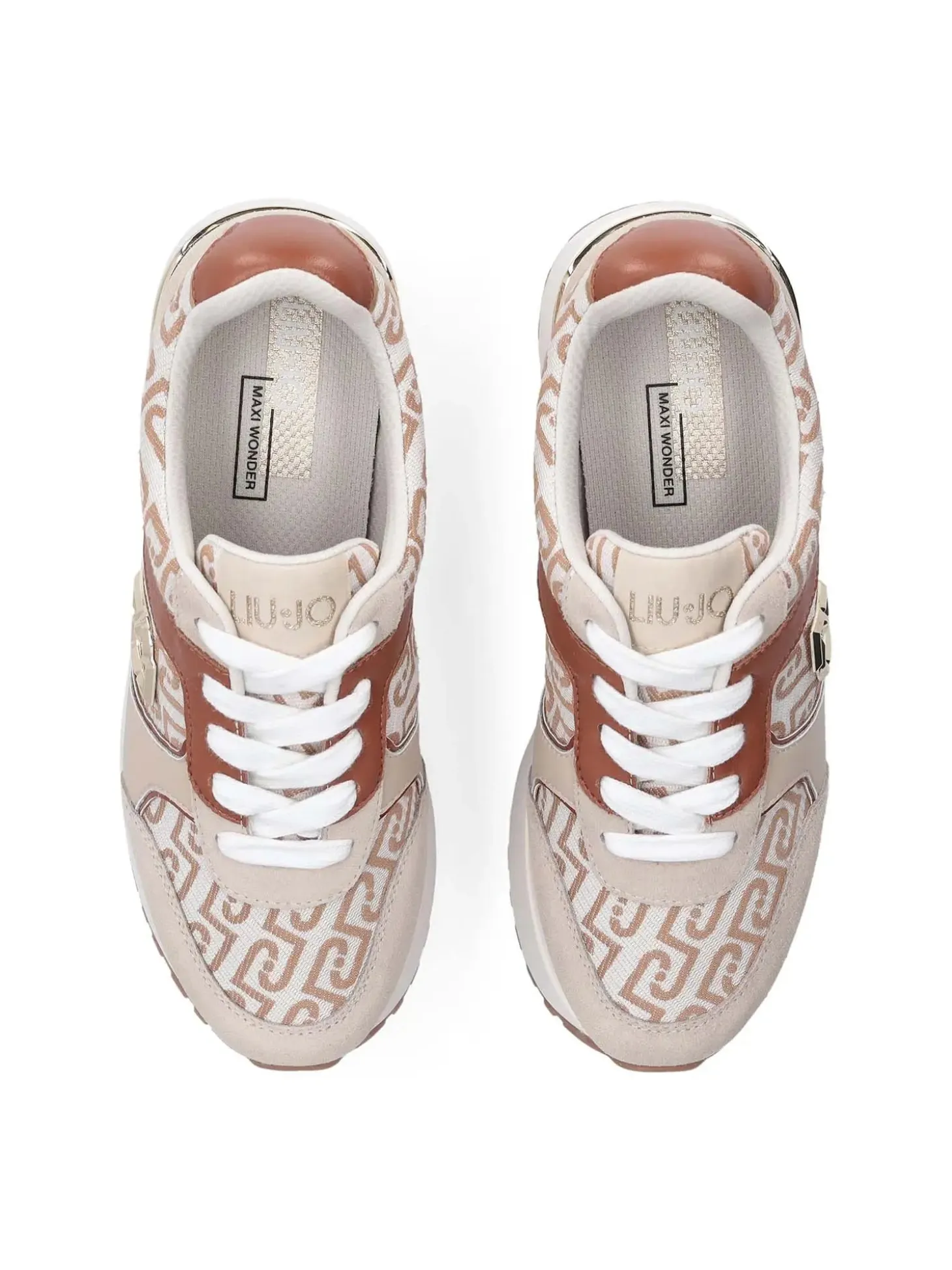 SNEAKERS DONNA - LIU-JO BEIGE - BA6019PX617