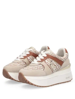 SNEAKERS DONNA - LIU-JO BEIGE - BA6019PX617