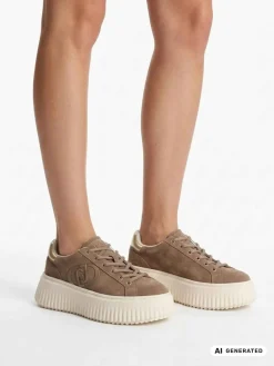 SNEAKERS DONNA - LIU-JO BEIGE - BF6059PX002