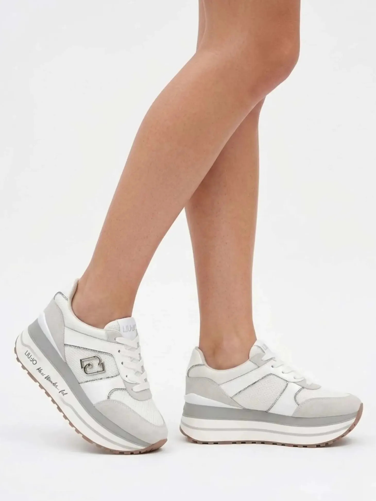 SNEAKERS DONNA - LIU-JO BIANCO - BA6019PX805
