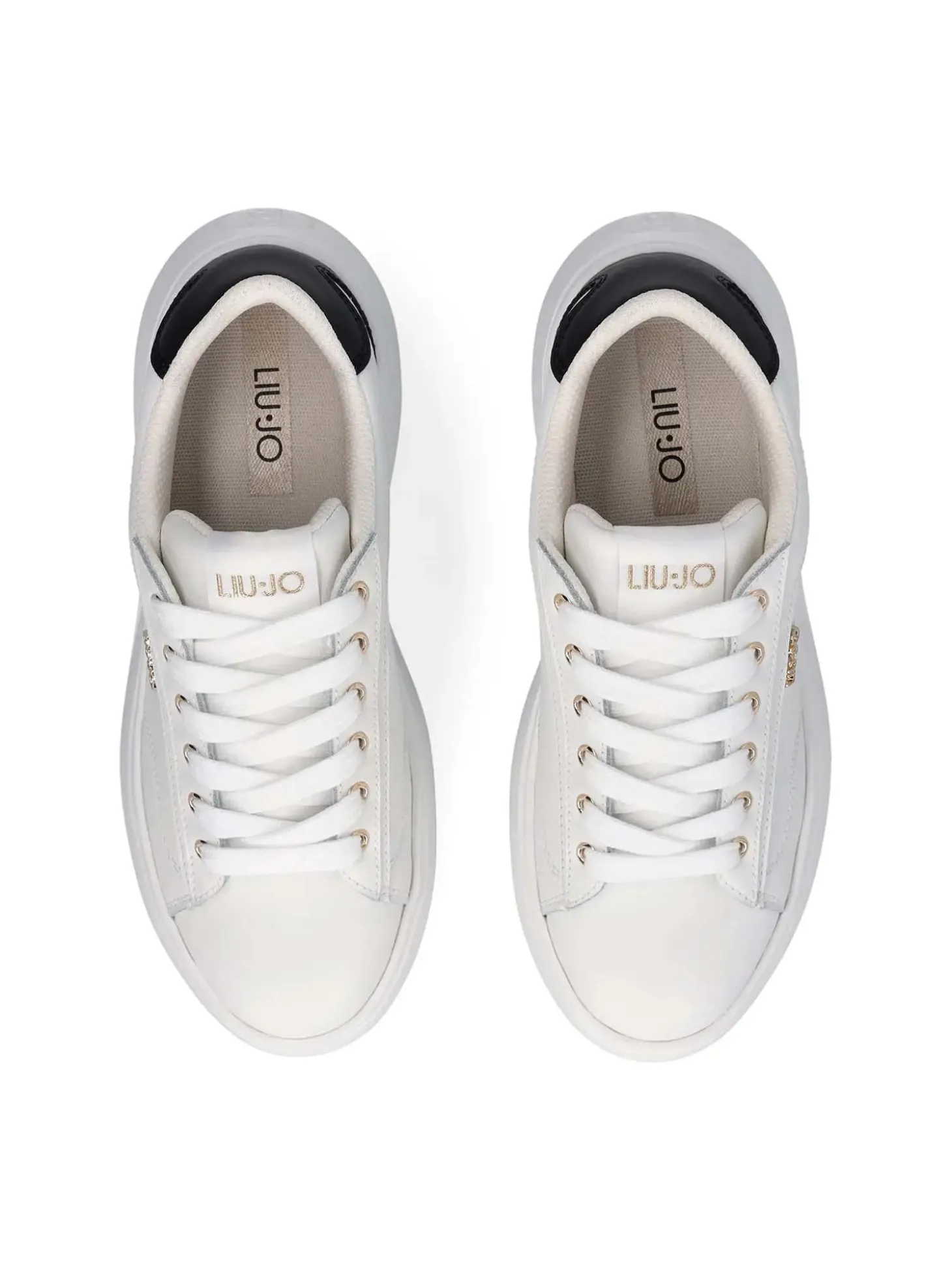 SNEAKERS DONNA - LIU-JO BIANCO-NERO - BA6069P0102