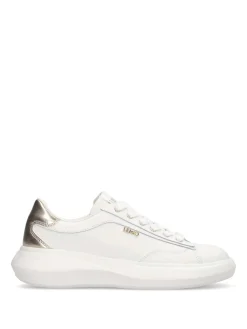 SNEAKERS DONNA - LIU-JO BIANCO-ORO - BA6069PX026