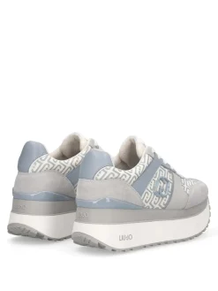 SNEAKERS DONNA - LIU-JO GRIGIO - BA6019PX823
