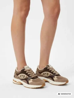 SNEAKERS DONNA - LIU-JO MARRONE - BF6063PX030