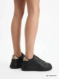 SNEAKERS DONNA - LIU-JO NERO - BF6059P0102