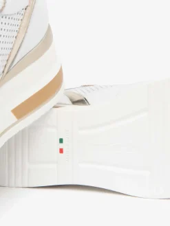 SNEAKERS DONNA - NERO GIARDINI BIANCO - E615234D