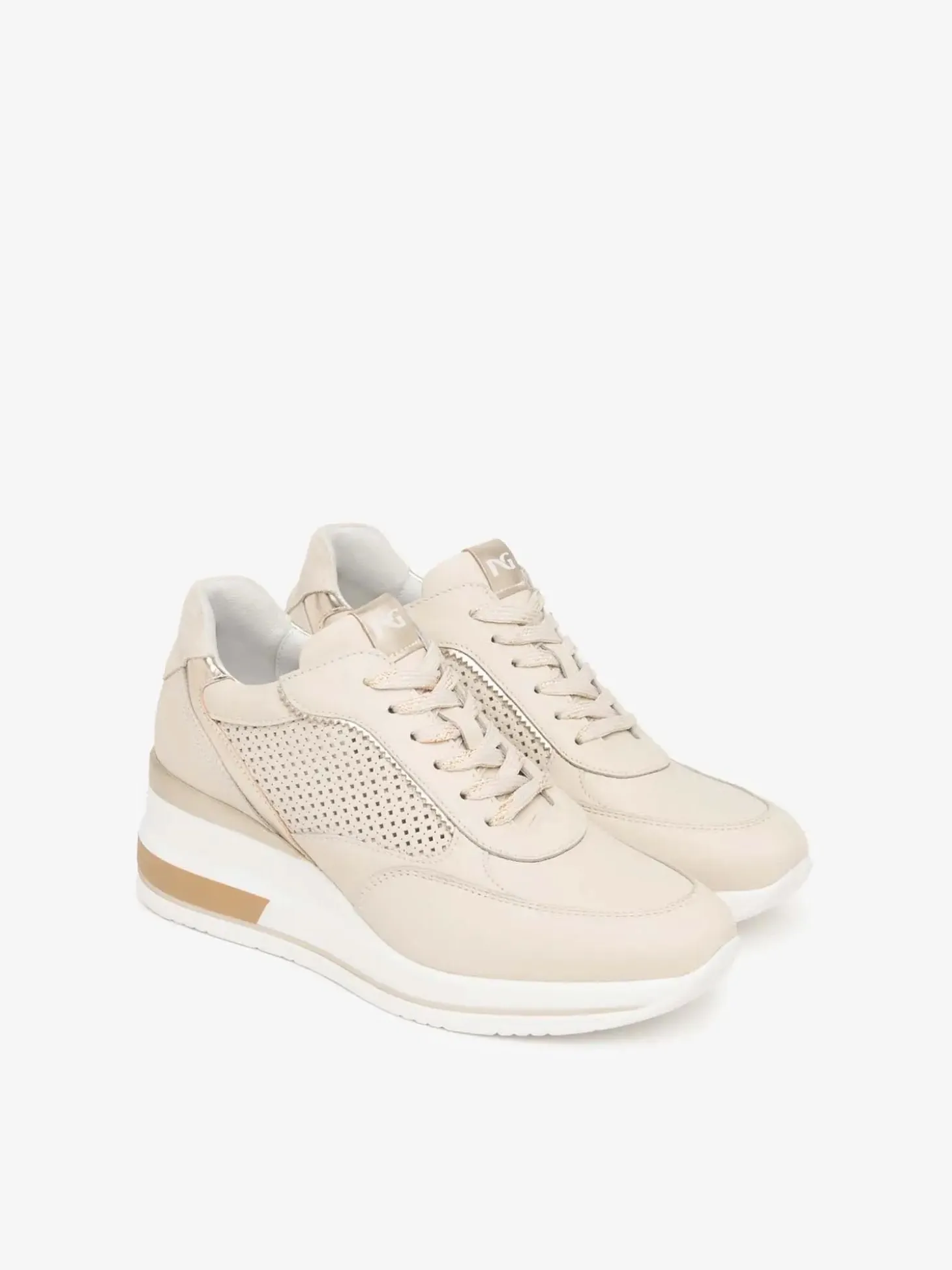 SNEAKERS DONNA - NERO GIARDINI AVORIO - E615234D