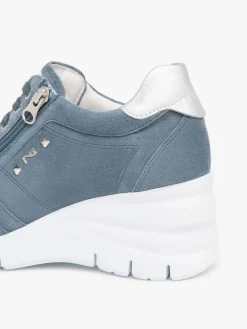 SNEAKERS DONNA - NERO GIARDINI BLU - E615220D
