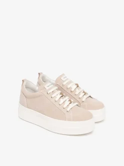 SNEAKERS DONNA - NERO GIARDINI BIANCO-ROSA - E615310D