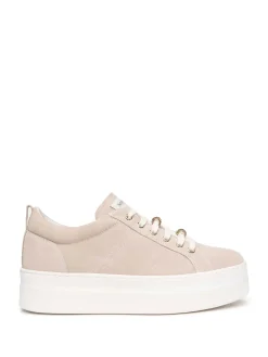 SNEAKERS DONNA - NERO GIARDINI BIANCO-ROSA - E615310D