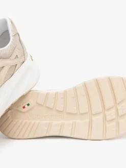 SNEAKERS DONNA - NERO GIARDINI BEIGE - E615183D