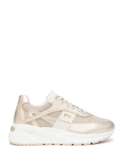 SNEAKERS DONNA - NERO GIARDINI BEIGE - E615183D
