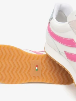 SNEAKERS DONNA - NERO GIARDINI BIANCO-ROSA - E615164D