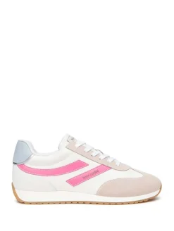 SNEAKERS DONNA - NERO GIARDINI BIANCO-ROSA - E615164D