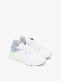 SNEAKERS DONNA - NERO GIARDINI BIANCO - E615185D
