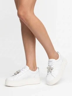 SNEAKERS DONNA - NERO GIARDINI BIANCO - E615311D