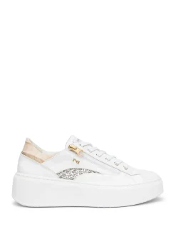 SNEAKERS DONNA - NERO GIARDINI BIANCO - E615290D