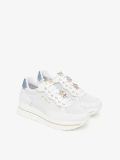 SNEAKERS DONNA - NERO GIARDINI BIANCO - E615202D