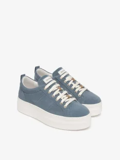 SNEAKERS DONNA - NERO GIARDINI BLU - E615310D