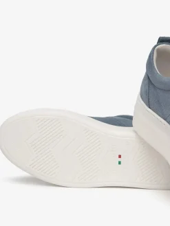 SNEAKERS DONNA - NERO GIARDINI BLU - E615310D