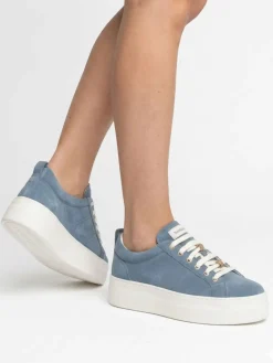 SNEAKERS DONNA - NERO GIARDINI BLU - E615310D