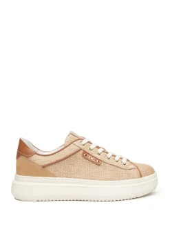 SNEAKERS DONNA - NERO GIARDINI BEIGE - E615282D