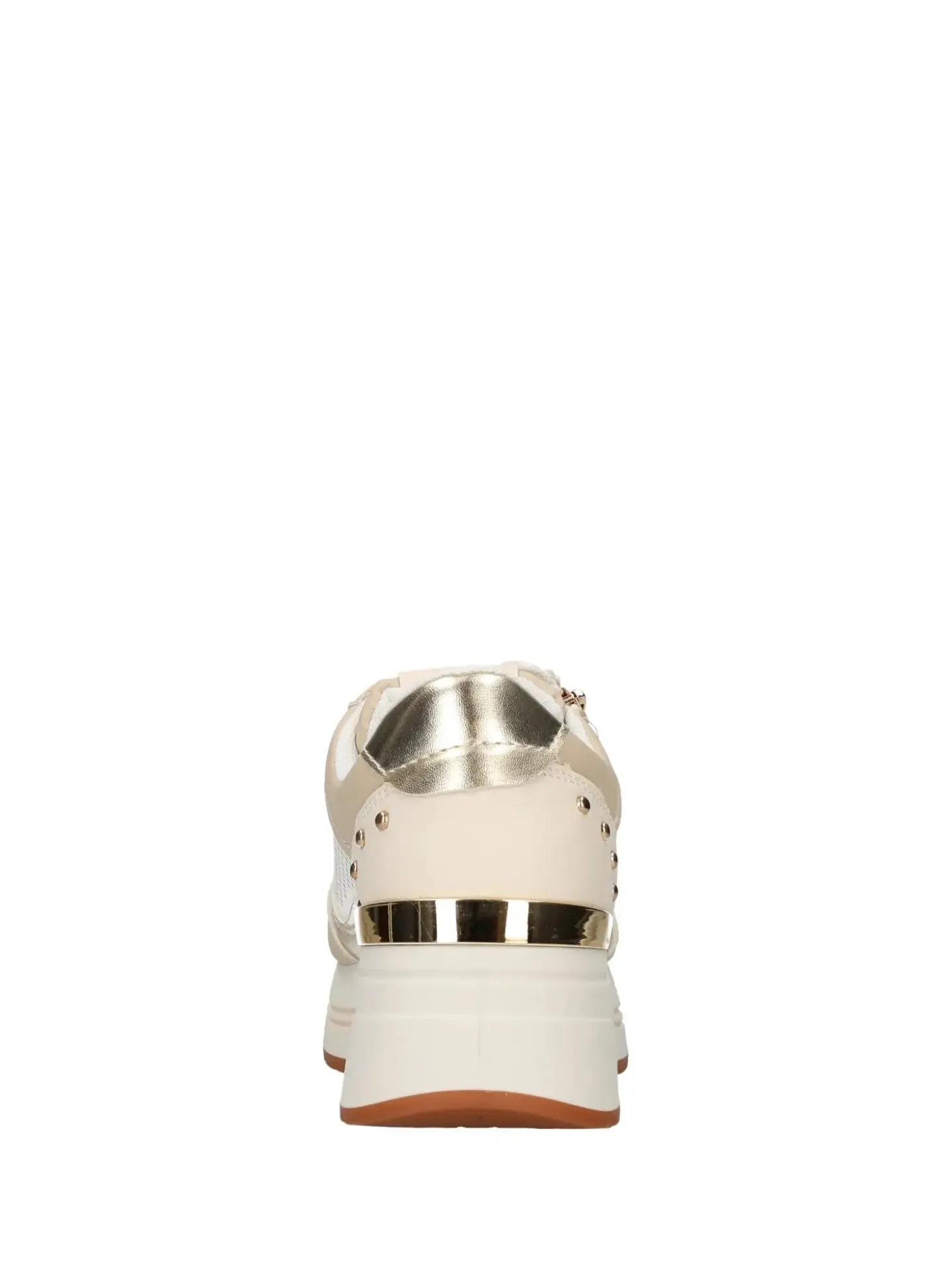 SNEAKERS DONNA - NINI BEIGE-BIANCO - 26274