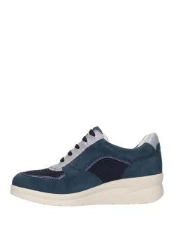 SNEAKERS DONNA - RIPOSELLA BLU - MANUELA E WC00BX