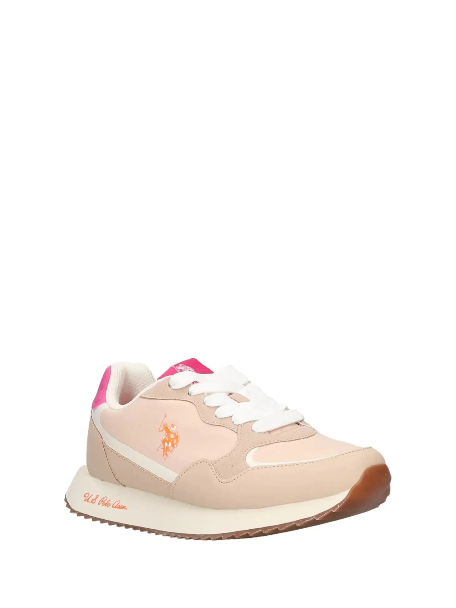 SNEAKERS DONNA - US POLO ASSN. BEIGE - ALDENY001W/6NY1