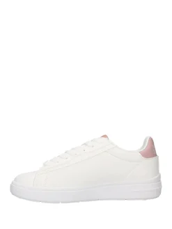 SNEAKERS DONNA - US POLO ASSN. BIANCO-ROSA - ARIS002W/6YM1