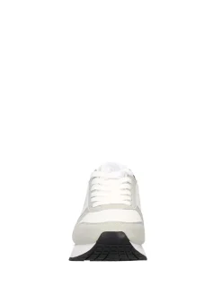 SNEAKERS DONNA - US POLO ASSN. BIANCO-ARGENTO - DENI004W/6YH1