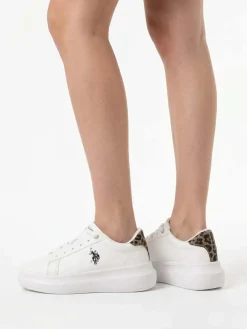 SNEAKERS DONNA - US POLO ASSN. BIANCO - CHELIS003W/6Y2