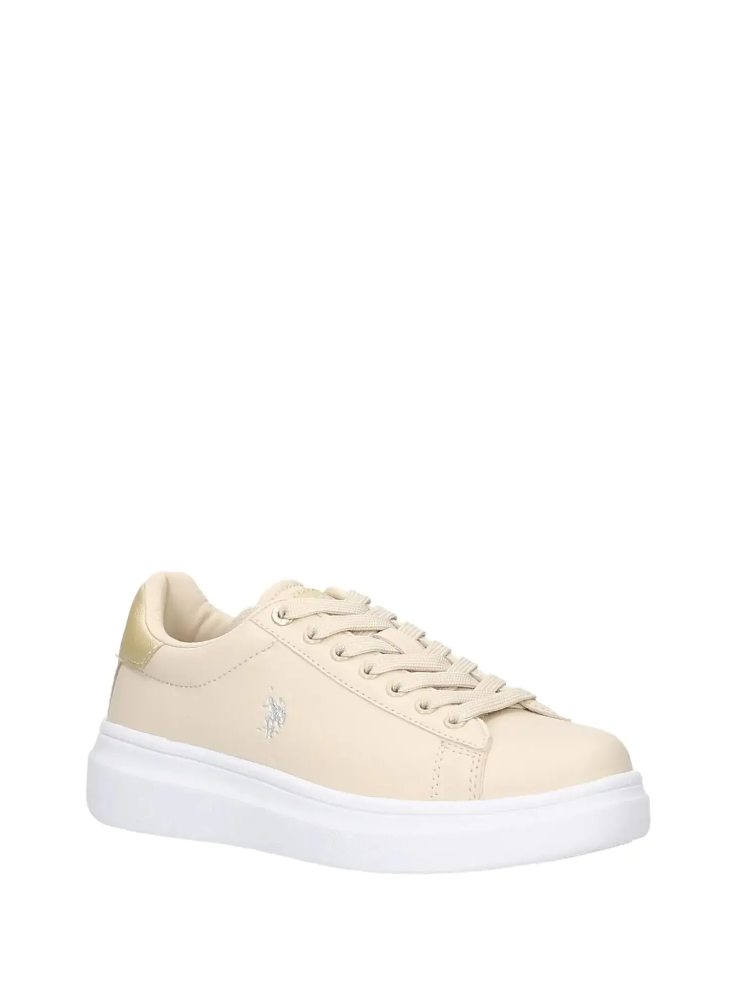 SNEAKERS DONNA - US POLO ASSN. CREMA - CODY016W/6Y1