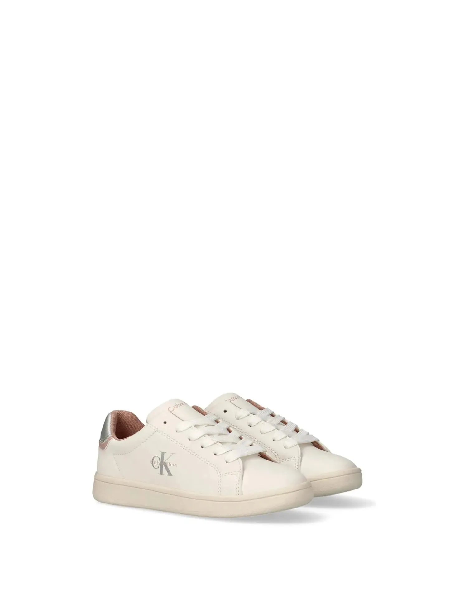 SNEAKERS RAGAZZA - CALVIN KLEIN BIANCO-NUDO - V3A9-83386-1355