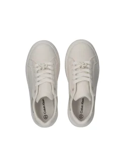 SNEAKERS RAGAZZA - CALVIN KLEIN BIANCO-AVORIO - V3A9-83215-1355