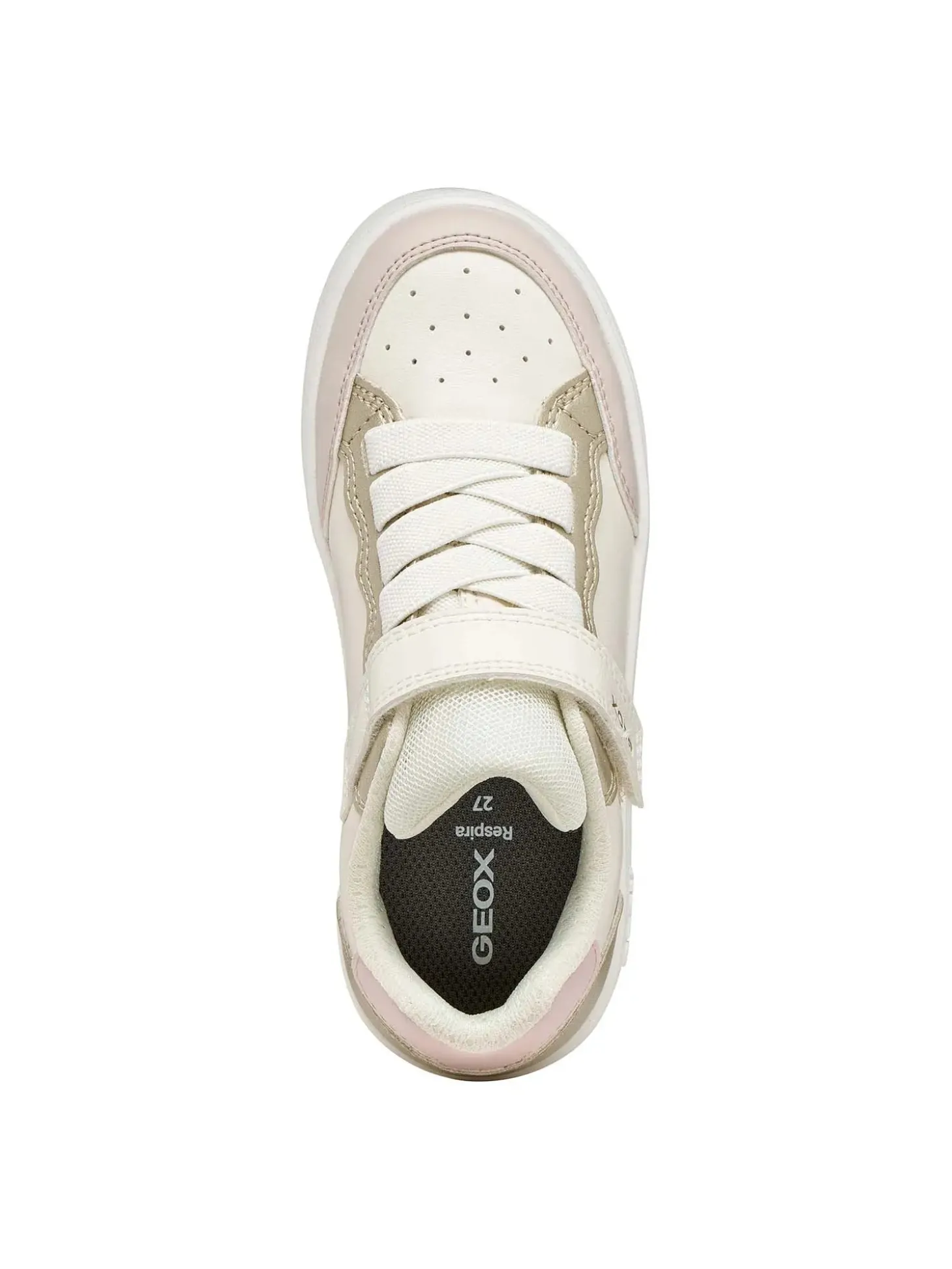 SNEAKERS RAGAZZA - GEOX AVORIO - J65LRB 054AJ