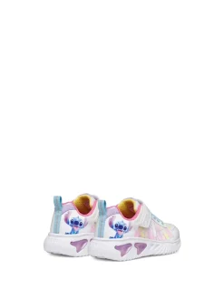 SNEAKERS RAGAZZA - GEOX BIANCO-MULTI - J65E9B 0AN02