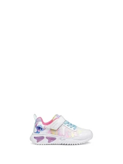 SNEAKERS RAGAZZA - GEOX BIANCO-MULTI - J65E9B 0AN02