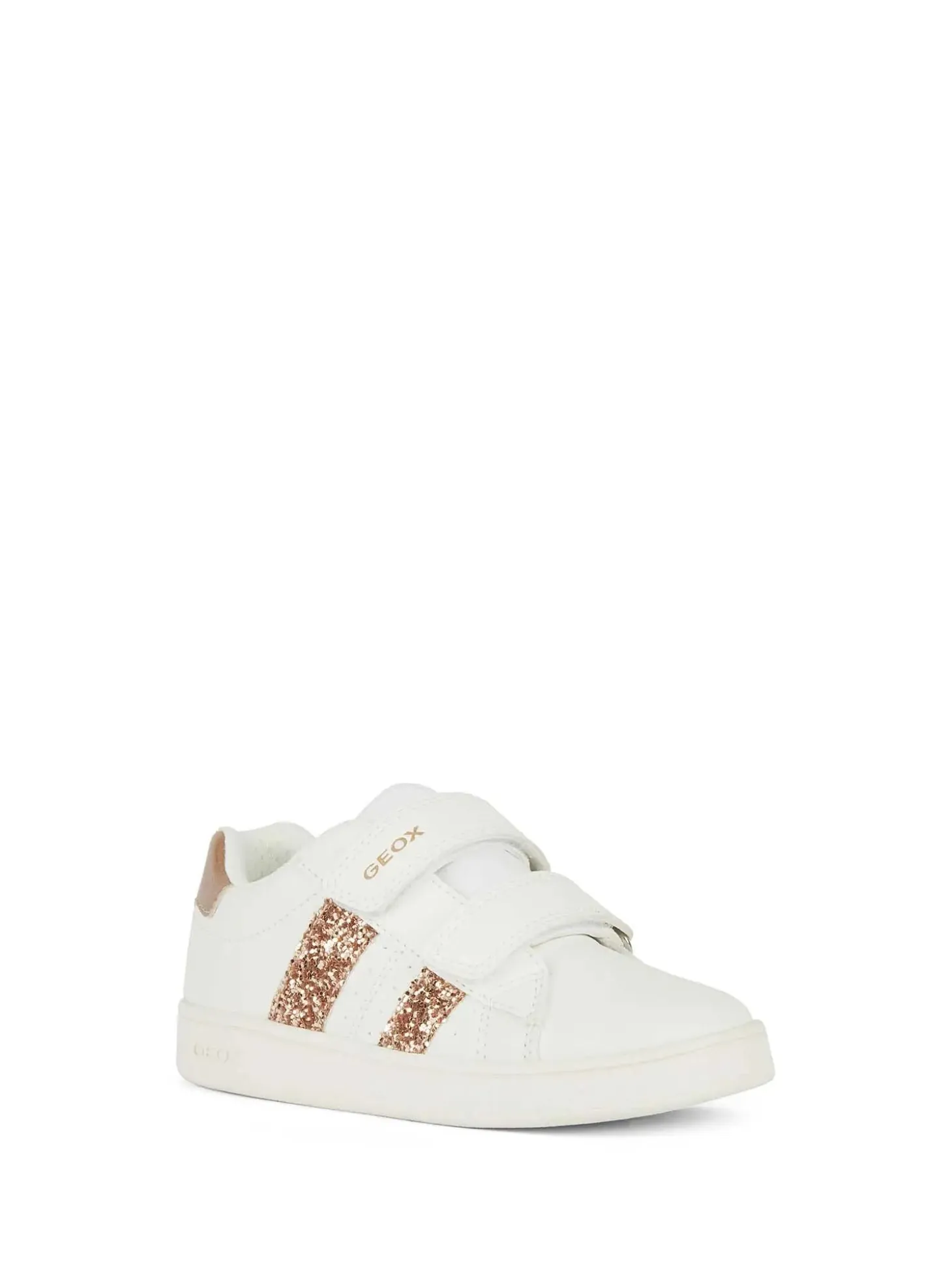 SNEAKERS RAGAZZA - GEOX BIANCO-ROSA - J45LRA 000BC