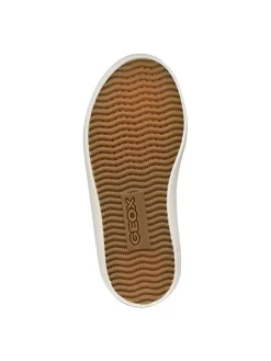 SNEAKERS RAGAZZA - GEOX BIANCO-ARGENTO - J654NB 0BCEW