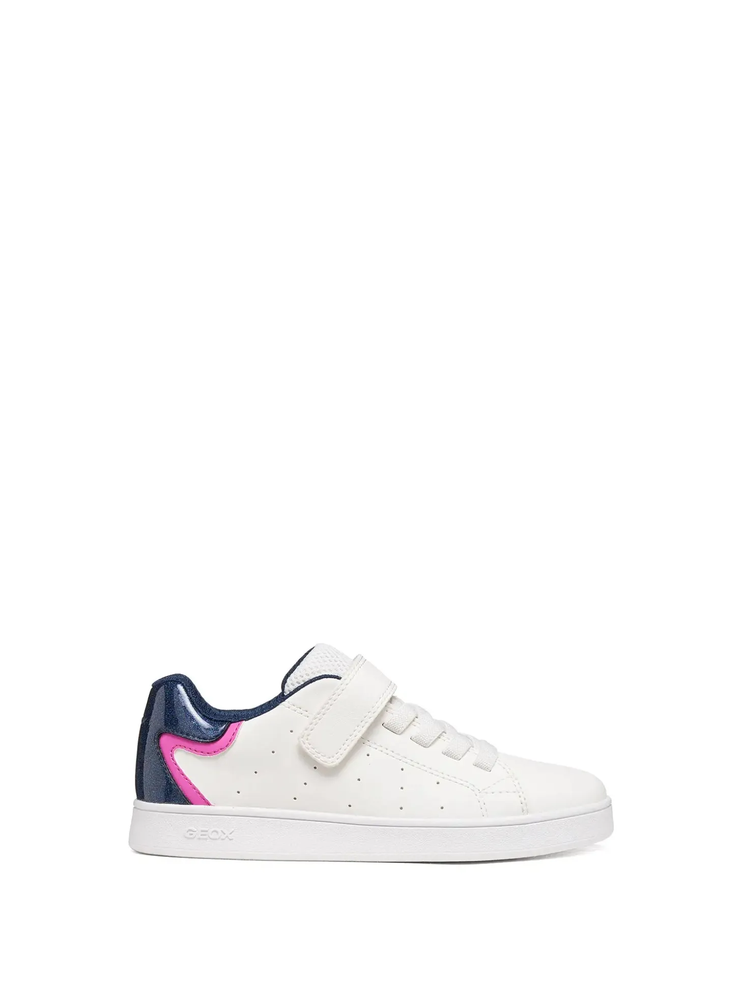 SNEAKERS RAGAZZA - GEOX BIANCO-BLU - J36LRA 0BCKC