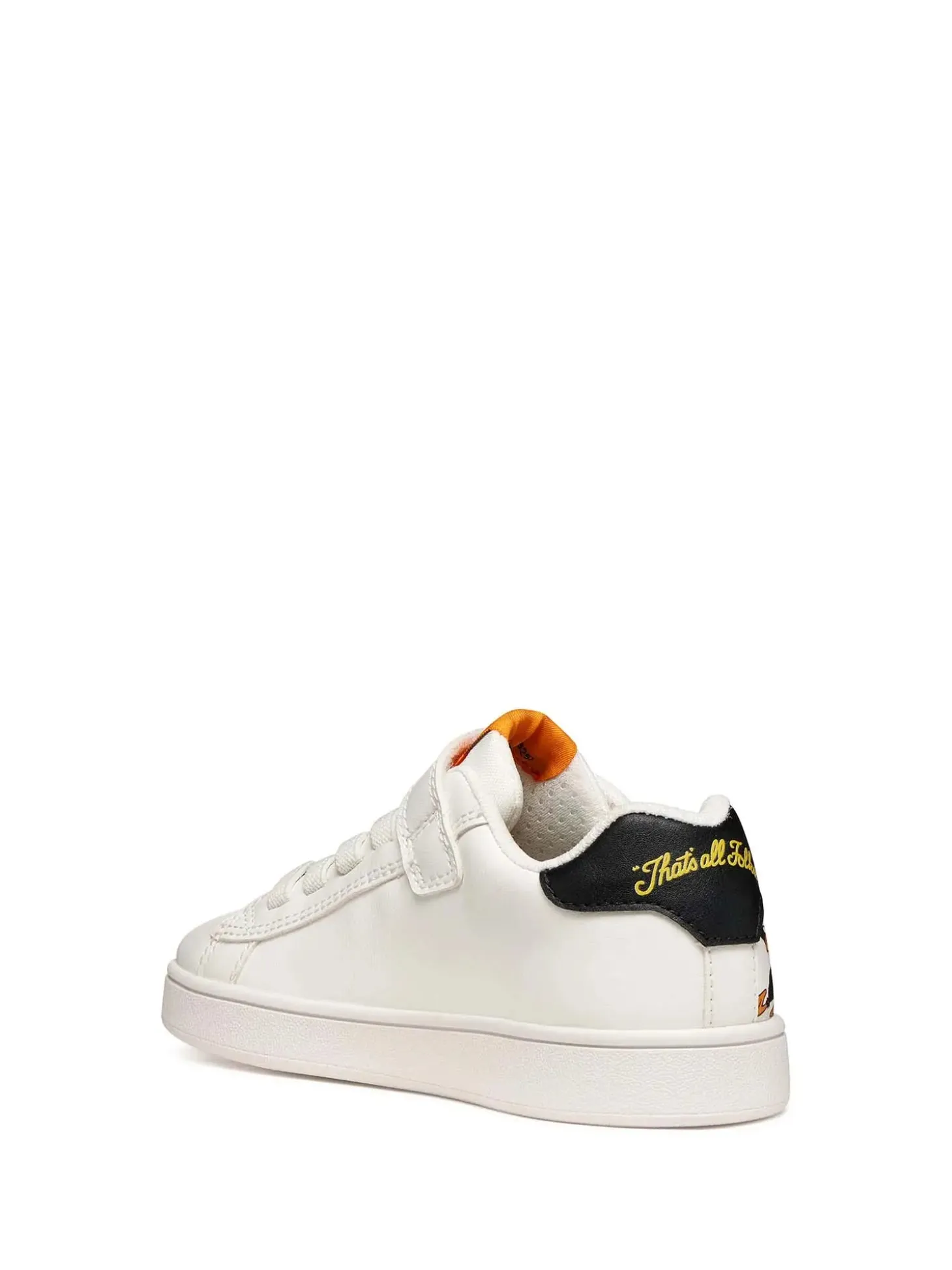 SNEAKERS RAGAZZA - GEOX BIANCO-NERO - J65LSE 054FU