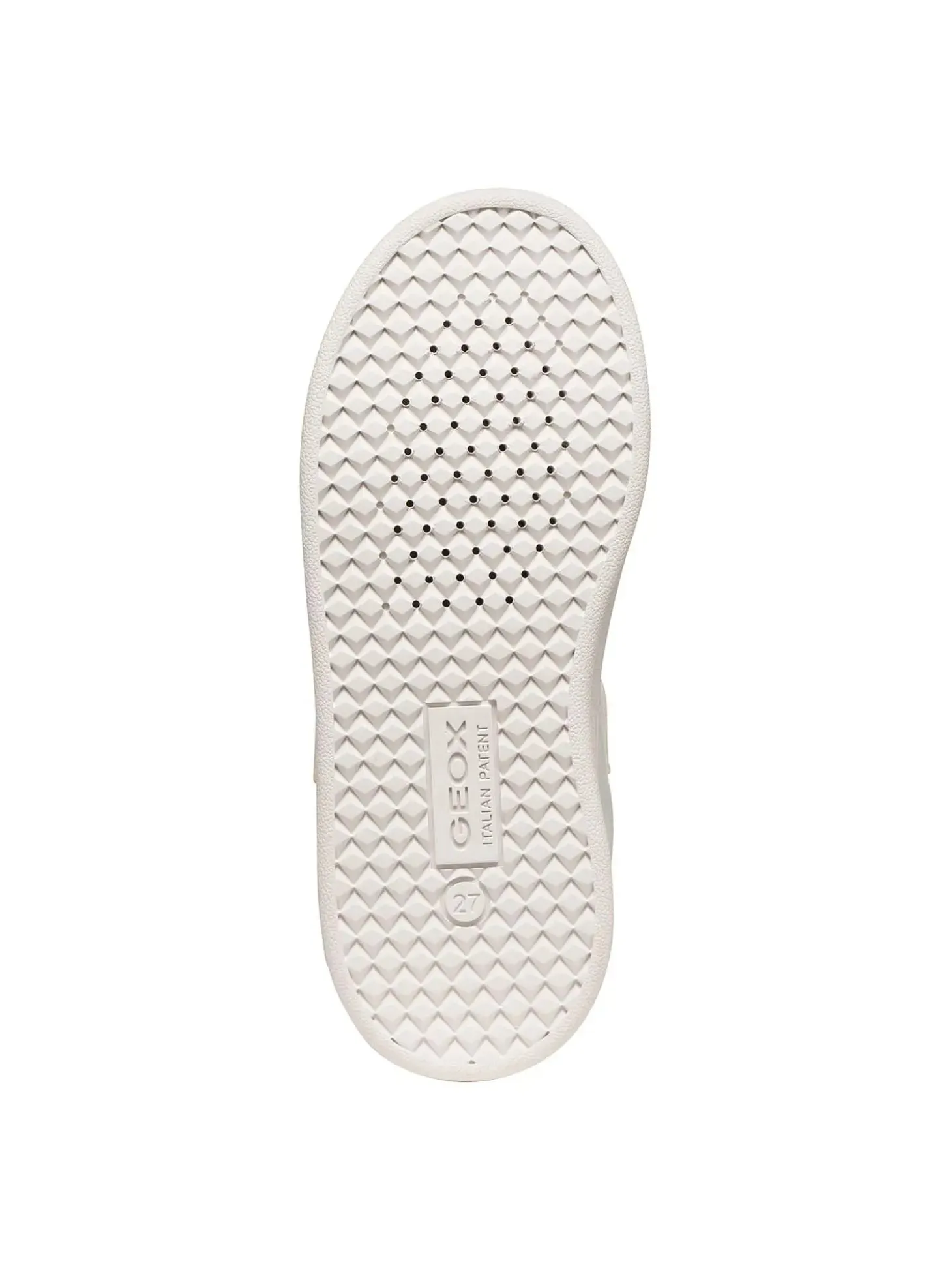 SNEAKERS RAGAZZA - GEOX BIANCO-NERO - J65LSE 054FU
