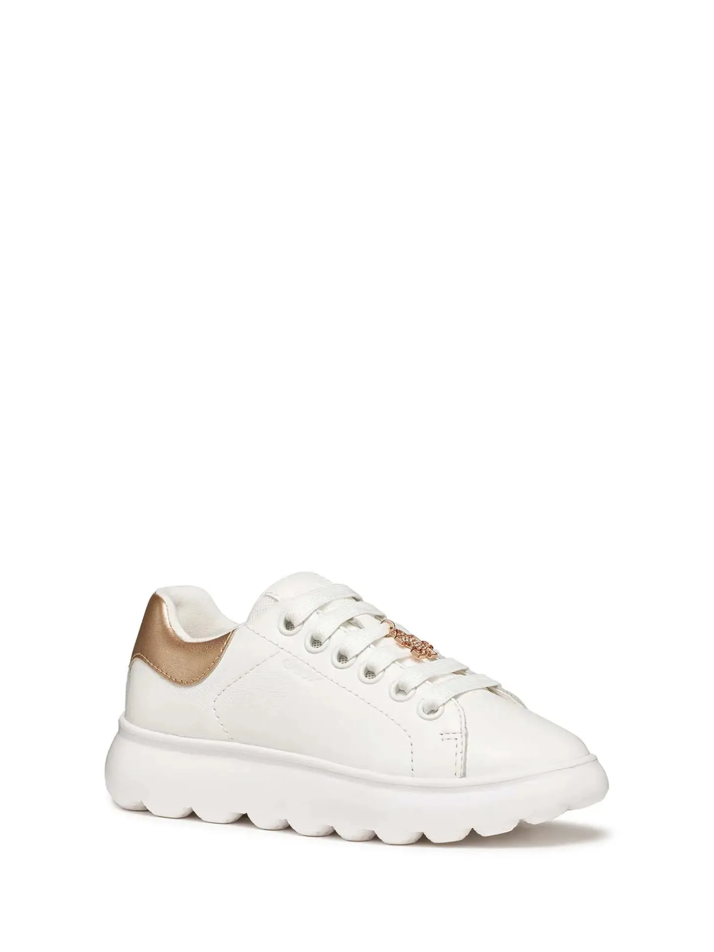 SNEAKERS RAGAZZA - GEOX BIANCO-ROSA - J65MRA 00085