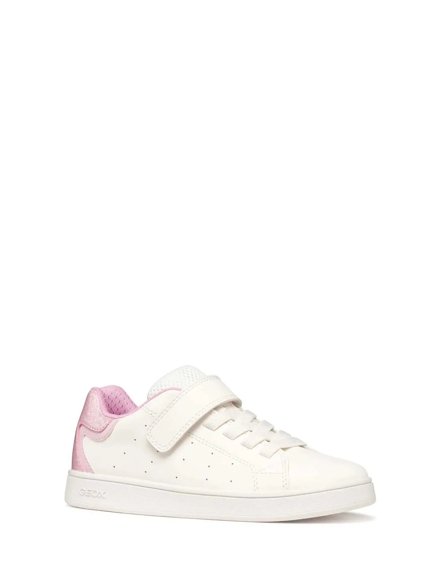 SNEAKERS RAGAZZA - GEOX BIANCO-ROSA - J36LRA 054BJ