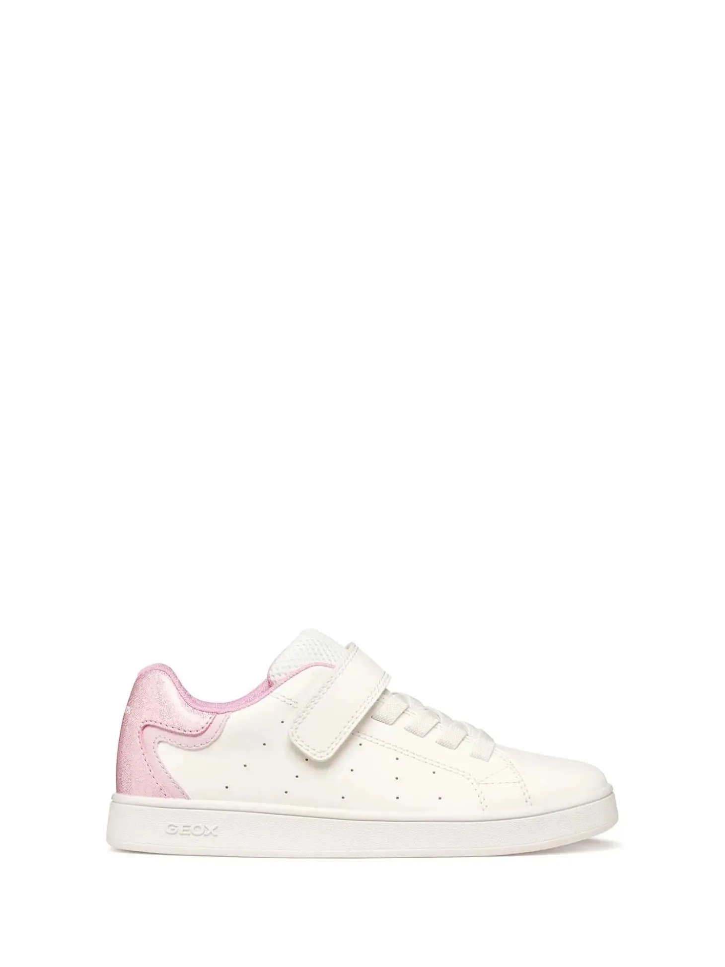 SNEAKERS RAGAZZA - GEOX BIANCO-ROSA - J36LRA 054BJ