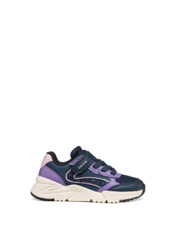 SNEAKERS RAGAZZA - GEOX NAVY-LILLA - J46M2A 0FU54