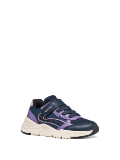 SNEAKERS RAGAZZA - GEOX NAVY-LILLA - J46M2A 0FU54