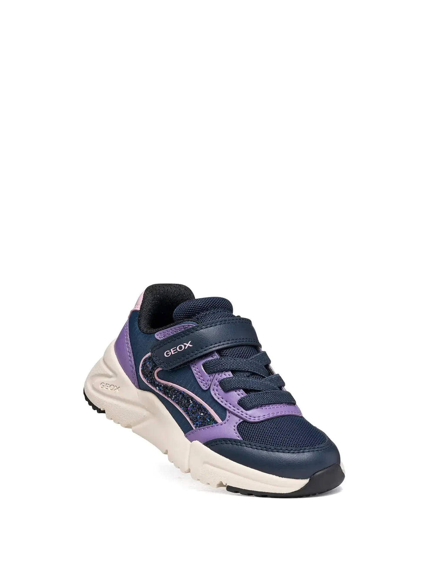 SNEAKERS RAGAZZA - GEOX NAVY-LILLA - J46M2A 0FU54
