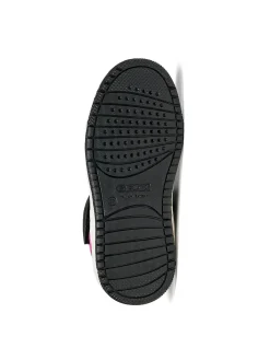 SNEAKERS RAGAZZA - GEOX NERO-FUXIA - J66HXJ 054FU